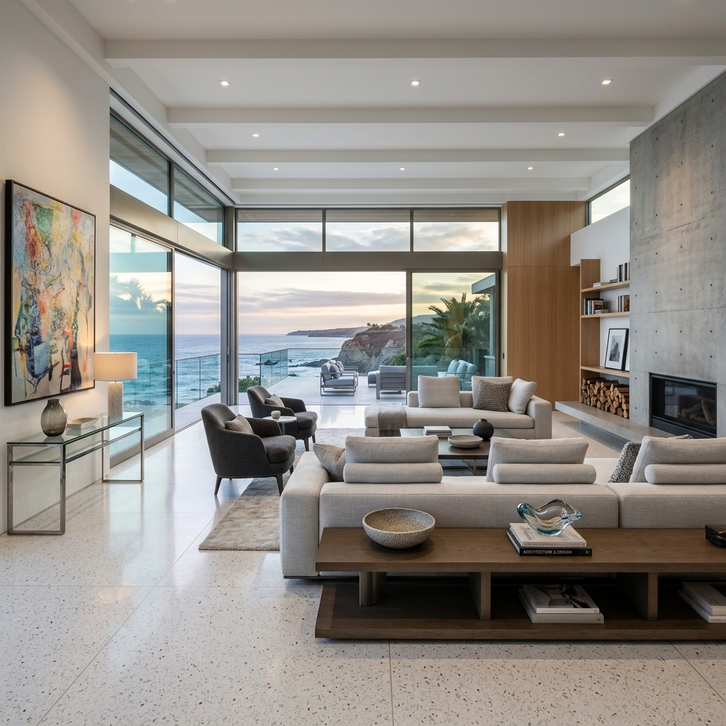 Seamless Terrazzo — Luxury Residential
